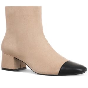 On 34th Janette Tan and Black Women's Ankle Boots Size 5